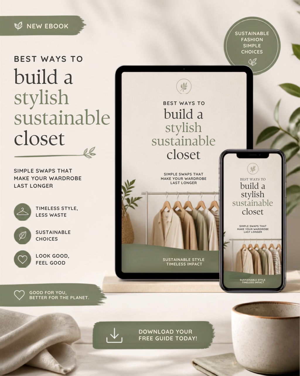 Best Ways to Build a Stylish Sustainable Closet