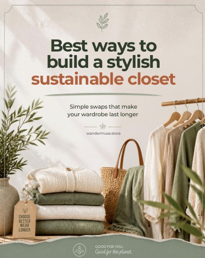 Best Ways to Build a Stylish Sustainable Closet